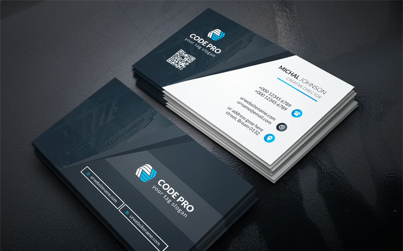 Download Фирменный стиль "CodePro - - Corporate Identity Template" / CodePro - - Corporate Identity Template - Фирменный стиль на тему графика abstract art artistic blue building computer corporate graph graphic green hi-quality id kit internet logo modern multimedia official photo play