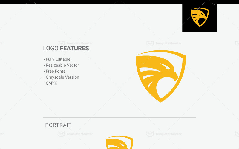 Download Шаблон логотипа "Eagle Design - Logo Template" / Eagle Design - Logo Template - Шаблон логотипа на тему графика agency animal bird business colorful colors concept creative eagle falcon fly flying industry marketing media modern multimedia sky software spectrum