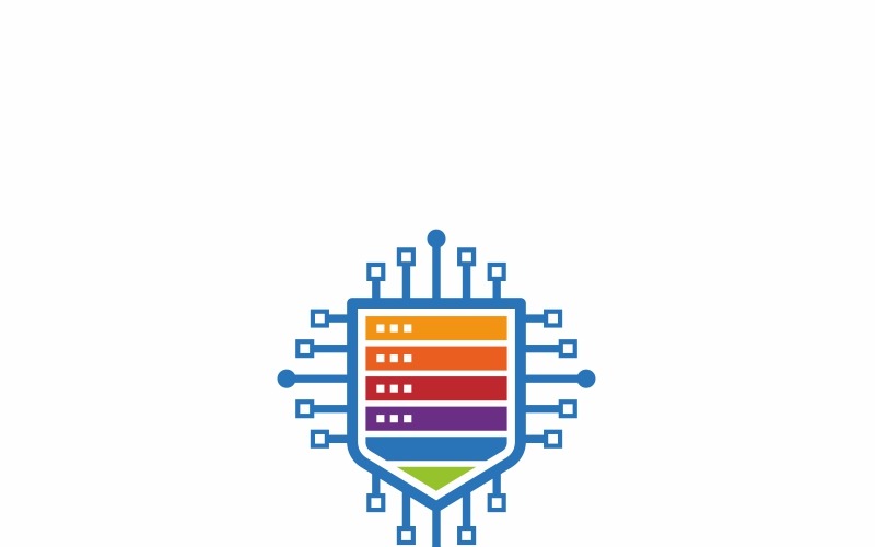 Servertex - Logo šablona