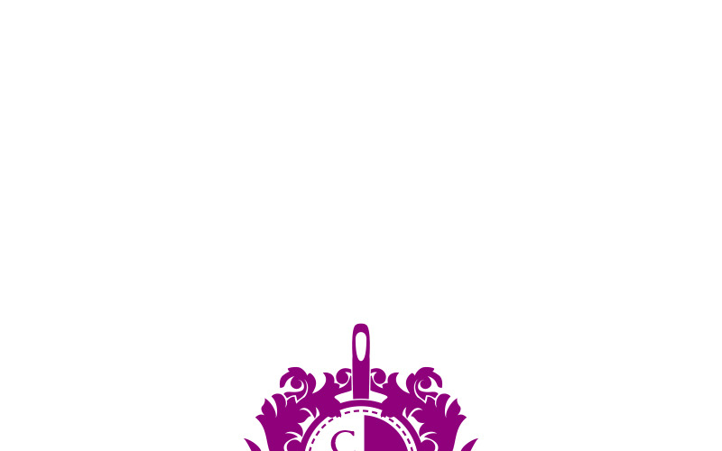 Tygmärkevapen - logotypmall