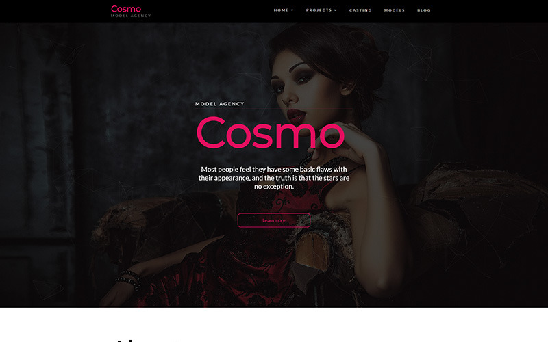 Cosmo - Modelbureau WordPress-thema