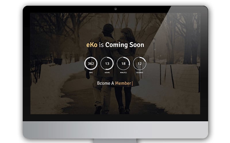 eKo Coming Soon Responsive HTML5 Template