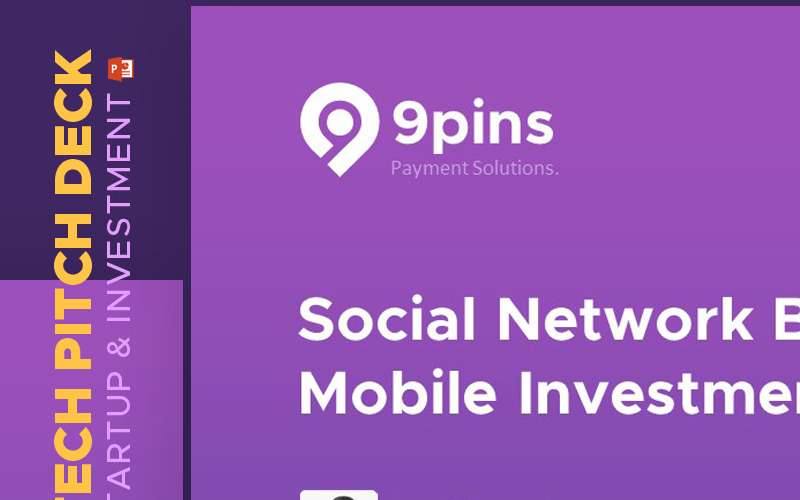 Fintech Startup PowerPoint-sjabloon