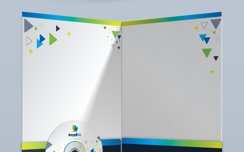 Download Фирменный стиль "Modern Presentation Folder - - Corporate Identity Template" / Modern Presentation Folder - - Corporate Identity Template - Адаптивный Фирменный стиль на тему графика presentation folder template file holder paper modern cutting files cut pocket corporate creative customisable office official stationery design a4 document