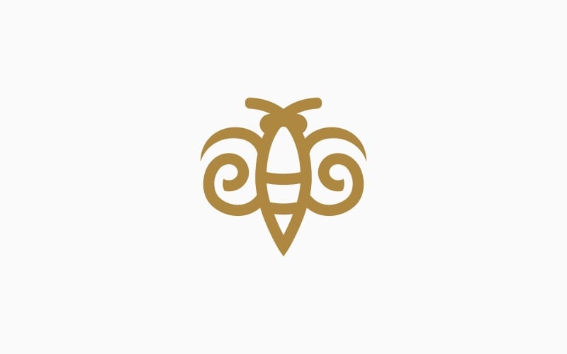 Bee logó sablon