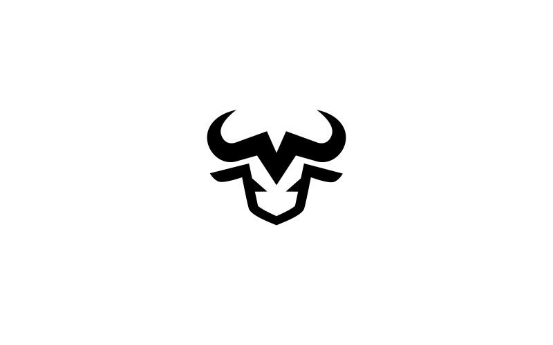 Download Шаблон логотипа "Buffalo Logo Template" / Buffalo Logo Template - Шаблон логотипа на тему графика bull head mark dynamic forex monetizing money simple trading brand brave business company creative logotype modern buffalo bison sport design,buffalo,bull,head,logo,mark,business,charge,compa
