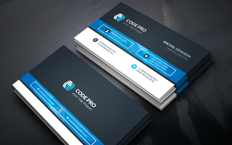 Download Фирменный стиль "Corporate Business Card - - Corporate Identity Template" / Corporate Business Card - - Corporate Identity Template - Фирменный стиль на тему графика abstract art artistic blue building computer corporate graph graphic green hi-quality id kit internet logo modern multimedia official photo play
