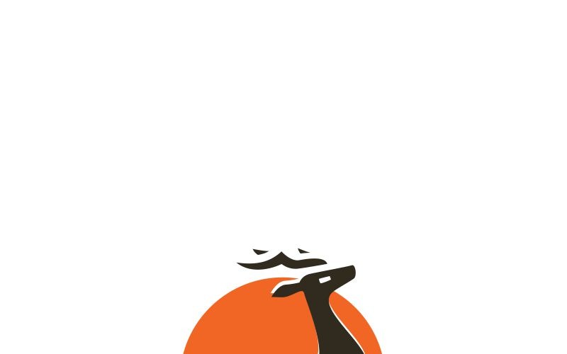 Download Шаблон логотипа "Deer Logo Template" / Deer Logo Template - Шаблон логотипа на тему графика animal big brand buck clubs deer head exclusive forest hunt hunting jungle modern nature rustic stag traditional vector wild wisdom