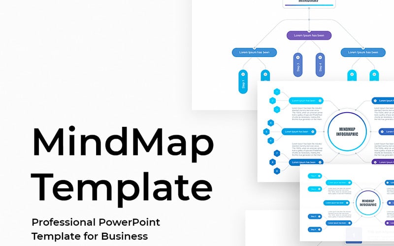 Mapa mental - modelo PowerPoint