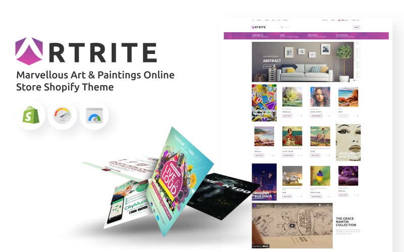 Artrite - Úžasné online shopify téma Shop & Theme