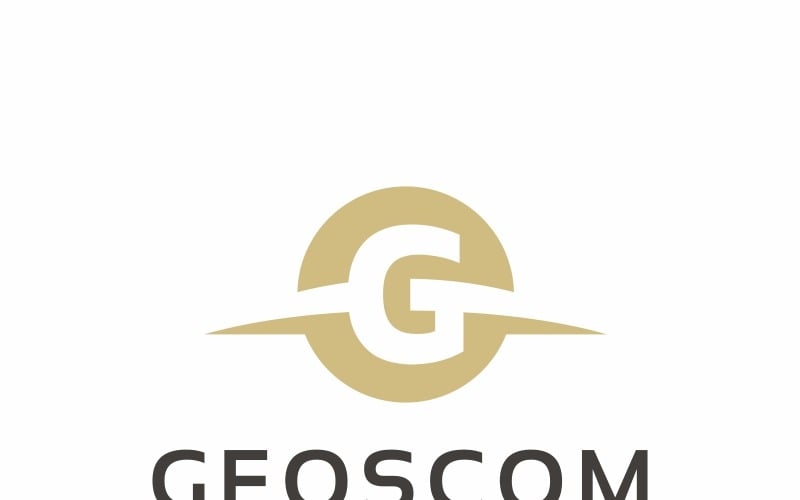 Geoscom - G lettera Logo Logo modello