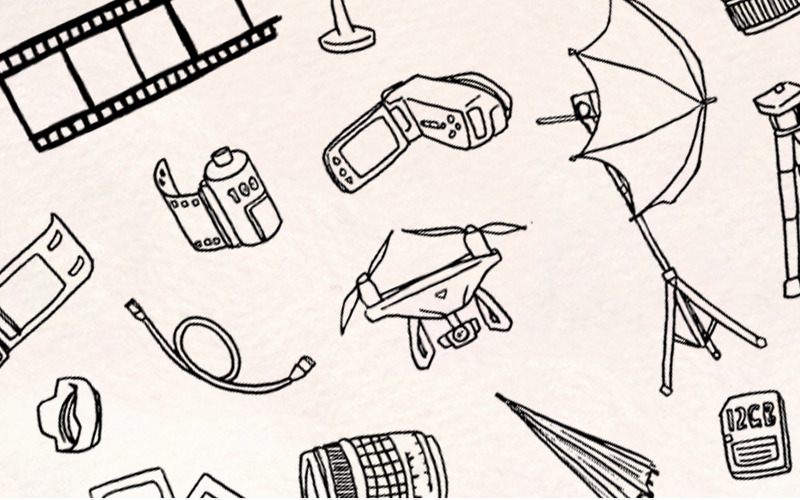 57 Kamera-, Film- und Fernsehvektorgrafiken - Illustration