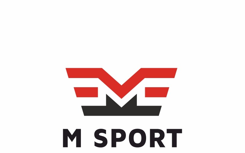 M SPORT Logo sjabloon