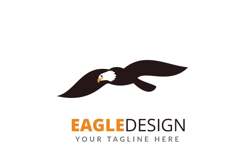 Орел логотип шаблон логотипу