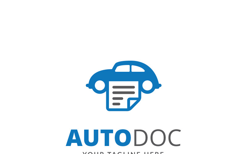 Szablon Logo Auto Doc