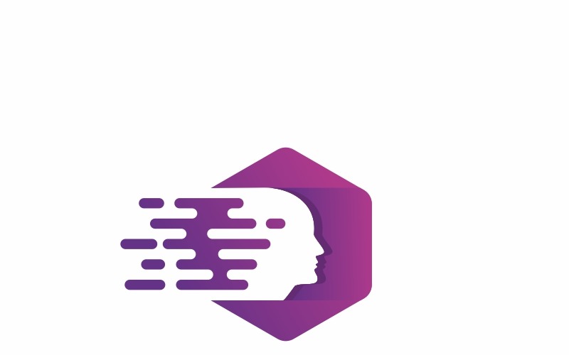 Download Шаблон логотипа "Virtual Human Logo Template" / Virtual Human Logo Template - Шаблон логотипа на тему графика abstract brainstorm colorful corporate creation creative creativity development digital entertainment face head human idea information intelligence knowledge lifestyle media mind