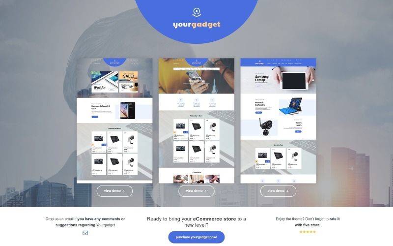 YourGadget - Elektronicawinkel PrestaShop-thema