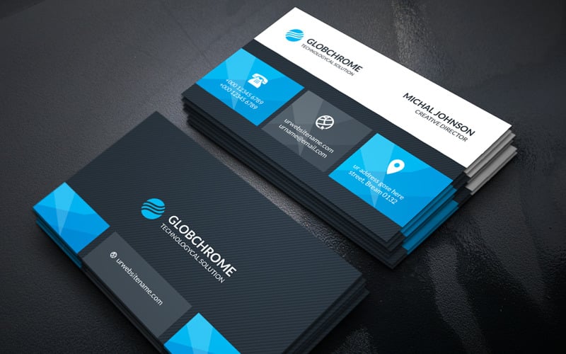 Corporate Business Card - - Corporate Identity Template