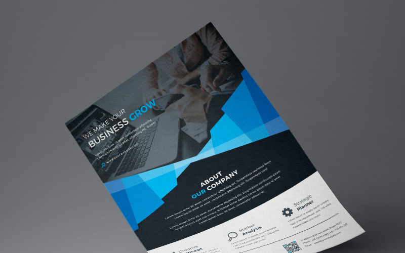 Download Фирменный стиль "Corporate Flyer Design - Corporate Identity Template" / Corporate Flyer Design - Corporate Identity Template - Фирменный стиль на тему графика abstract art artistic blue building computer corporate graph graphic green hi-quality id kit internet logo modern multimedia official photo play