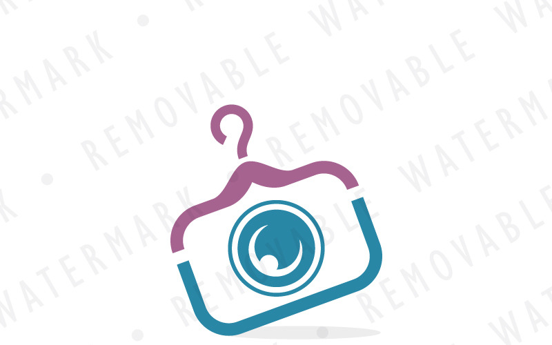 Download Шаблон логотипа "Fashion Photography - Logo Template" / Fashion Photography - Logo Template - Шаблон логотипа на тему графика photography simple media photo digital fashion camera clothing picture zoom hanger photographer record snap shutter modeling video logo design template