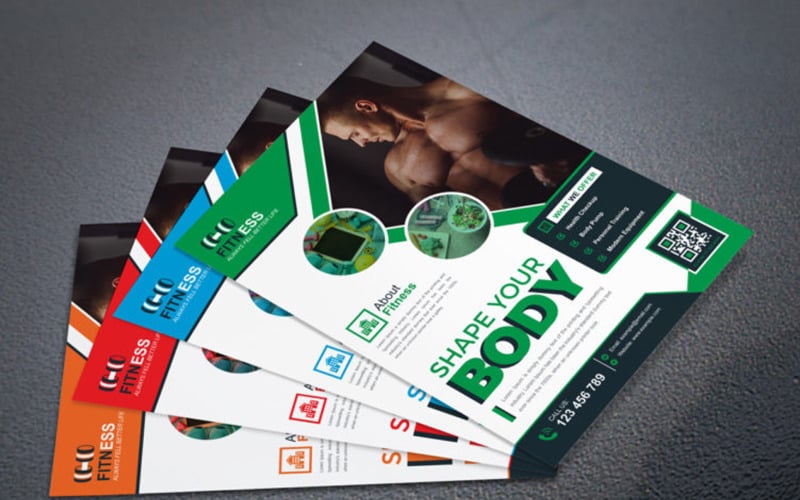 Fitness Flyer - Corporate Identity Template