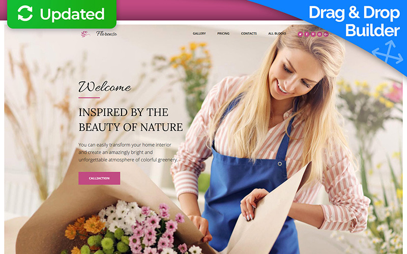шаблон целевой страницы florenso motocms 3