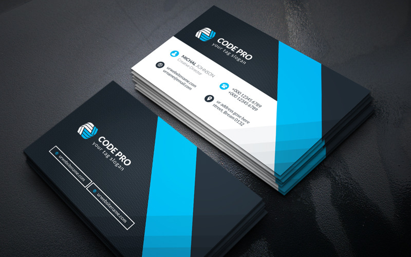 Download Фирменный стиль "Business Card - Corporate Identity Template" / Business Card - Corporate Identity Template - Фирменный стиль на тему графика abstract art artistic blue building computer corporate graph graphic green hi-quality id kit internet logo modern multimedia official photo play