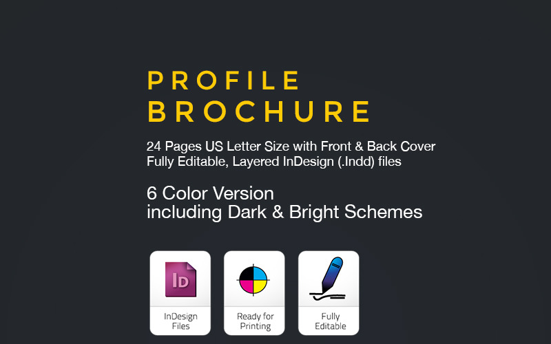 Download Фирменный стиль "Company Brochure - Corporate Identity Template" / Company Brochure - Corporate Identity Template - Фирменный стиль на тему графика a4 paper abstract brochure agency bi fold bi-fold design template business clean corporate educational marketing brochureundefined