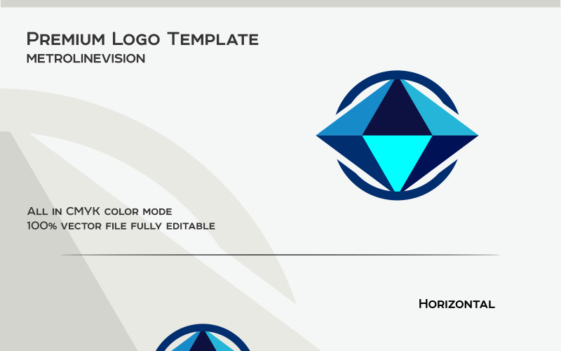 Download Шаблон логотипа "Cryptonix Logo Template" / Cryptonix Logo Template - Шаблон логотипа на тему графика abstract app application brand business color colorful company corporate cryptography design enterprise group identity it logo logotype media programmer diamond