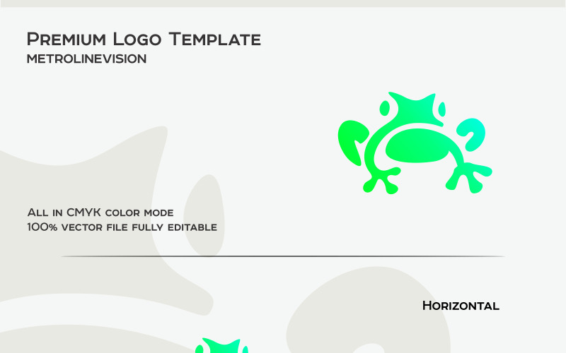 Download Шаблон логотипа "Frog Logo Template" / Frog Logo Template - Шаблон логотипа на тему графика agency agents animal apparel brand business clean clothing club community company concept cool corporation creative forum frog fun gamer games