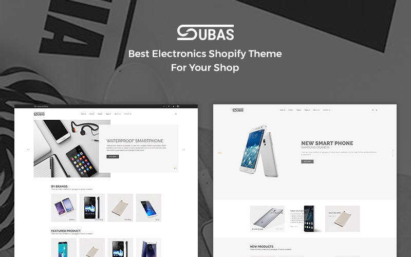 Subas - Magasin d'électronique Thème Shopify