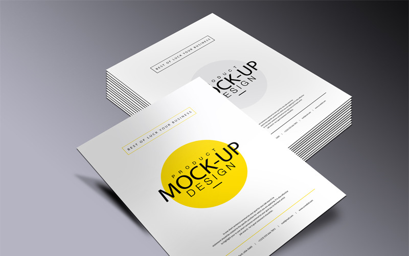 Download Мокап для продукта "A4 Business Flyer Mock-up product mockup" / A4 Business Flyer Mock-up product mockup - Мокап для продукта на тему графика flyer mock-up a4 advertising billboard brochure business city clean color company design display editable feel frame mockup object photo photoshop