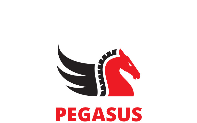 Download Шаблон логотипа "Pegasus Logo Template" / Pegasus Logo Template - Шаблон логотипа на тему графика animal automotive boutique clean corporation creature crests dream elegant fashion freedom gold guard heaven horse hotel kingdom luxury modern myth