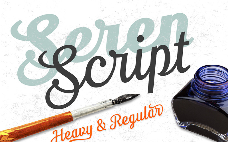 Seren Script - Lettertype