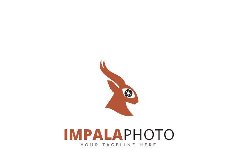 Impala Photo - Plantilla de logotipo