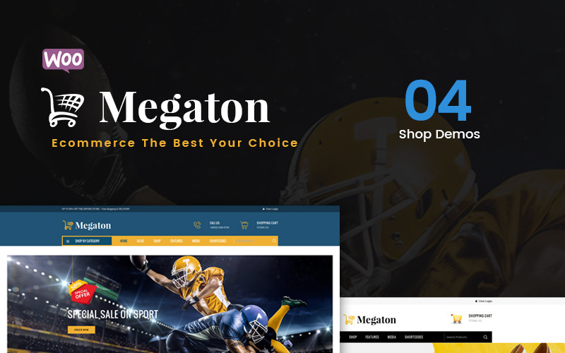 Megaton - WooCommerce Teması