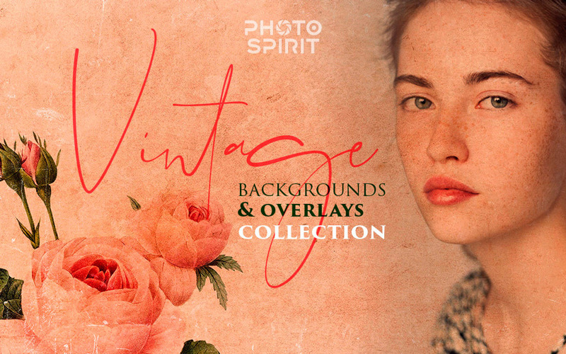 Download Бандл винтажных стилей для Photoshop / Vintage Backgrounds & Overlays - - Illustration - Иллюстрация на тему графика vintage backgrounds background images texture free hd clipart photoshop wallpaper antique color card floral paper effects flower overlay