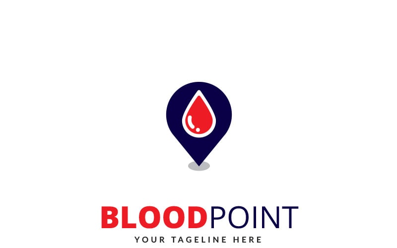Blood Point Logo Template