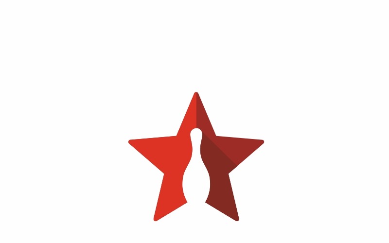 Download Шаблон логотипа "Bowling Logo Template" / Bowling Logo Template - Шаблон логотипа на тему графика ball bowling clean corporate design fun gutter identity logo modern pin pins print professional psd psd spare split sport stocklogo