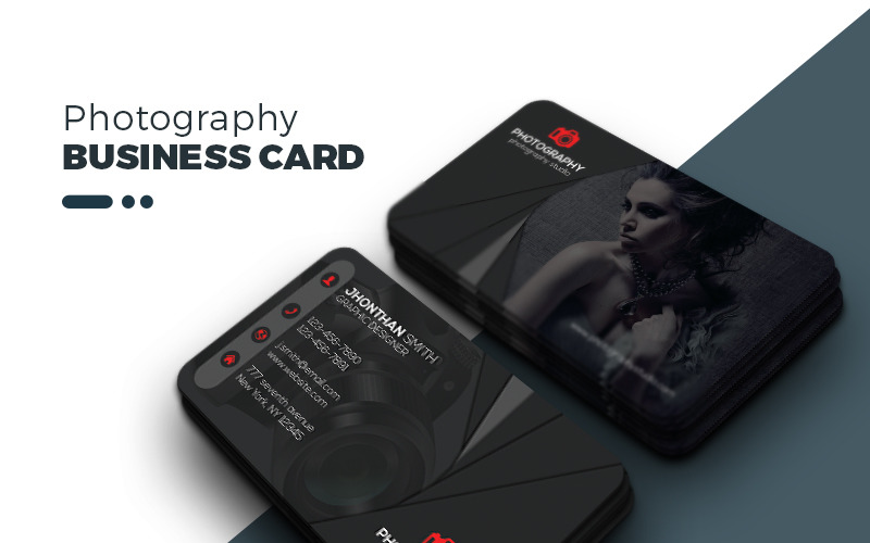 Download Фирменный стиль "Photography Business Card - - Corporate Identity Template" / Photography Business Card - - Corporate Identity Template - Фирменный стиль на тему графика 