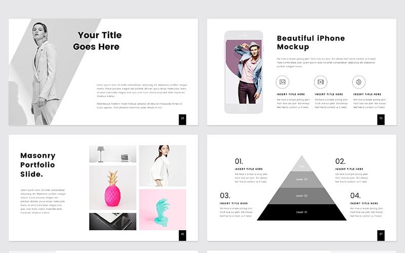 PROTHOM  Creative and Minimal - PowerPoint template