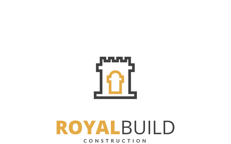 Download Шаблон логотипа "Royal Build - Logo Template" / Royal Build - Logo Template - Шаблон логотипа на тему графика abstract build builder business circle clean company corporate creative crown design develop economy elegant engine glory king kingdom law logo
