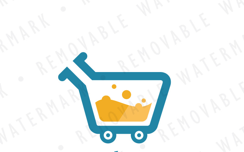 Download Шаблон логотипа "Shopping Lab Logo Template" / Shopping Lab Logo Template - Шаблон логотипа на тему графика shop lab commerce shopping cart analysis research liquid flask merchant solution innovation marketing money financial chemical logo design template science