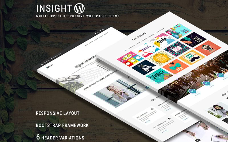 INSIGHT - Tema WordPress reattivo multiuso