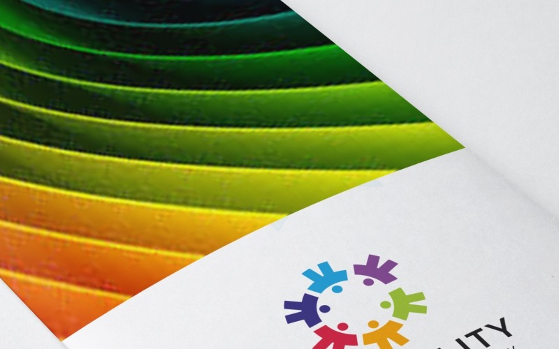 Download Шаблон логотипа "Connect People Logo Template" / Connect People Logo Template - Шаблон логотипа на тему графика accounting brand business club company corporate creative design designer elegant emblem fashion human logo logotype network party people print product