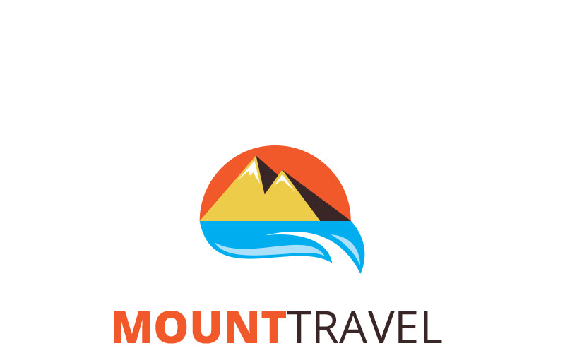 Download Шаблон логотипа "Mount Travel Logo Template" / Mount Travel Logo Template - Шаблон логотипа на тему графика agency agriculture branding camp cliff climbing eco environment farming forest fresh high journey landscape media mountain natural nature peak photography