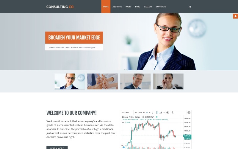 Consulting Co.-咨询公司Joomla模板