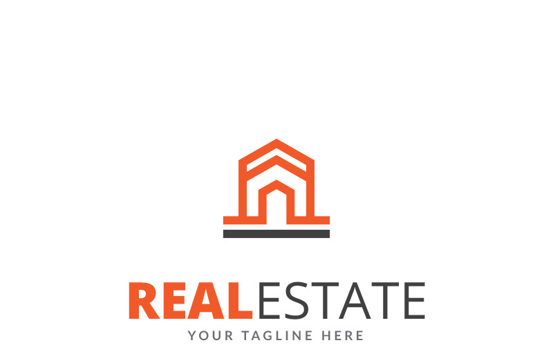 Immobilier - Modèle de logo