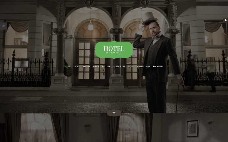 Modelo de Joomla para hotéis, viagens e cassinos