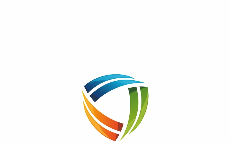 Шаблон логотипа движущихся технологий